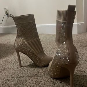 Steve Madden jeweled booties